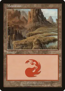 MTG Arena 2003 Sealed Promo Set - Mountain, Island, Forest, Plains, Swamp - Mint - Image 5