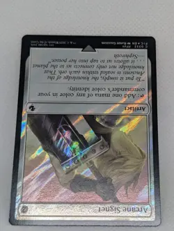 Arcane Signet SURGE FOIL Cloud FFVII Final Fantasy 7 MTG Magic Gathering FIC NM - Image 4