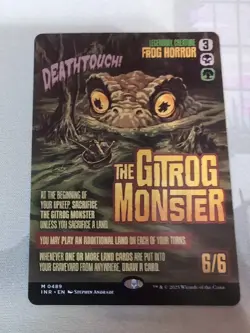 MTG - The Gitrog Monster - Showcase Poster Non-foil - Innistrad Remastered - Image 3