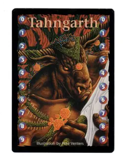 MTG: Magic The Gathering Tahngarth Life Counter The Duelist Rare - High Grade! - Image 1