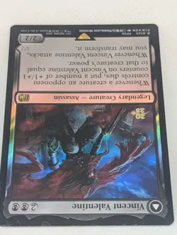 Vincent Valentine Prerelease FOIL FFVII Final Fantasy 7 MTG Magic Gathering NM - Image 4