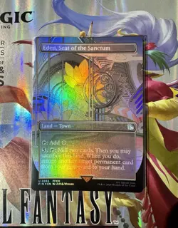 MTG Eden, Seat of the Sanctum 0355 (Borderless) Final Fantasy Foil - Image 1
