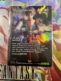 Dawn Warriors' Legacy - Mizzix's Mastery #0041 Showcase FOIL - MTG Final Fantasy - Image 1