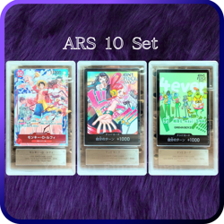 ARS 10 Luffy Uta Ado Set ONE PIECE DAY 24 Day 2 One Piece Promo Card 2024 PSA - Image 1