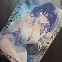 Goddess Story Hot Spring RAIDEN SHOGUN Sexy Waifu Genshin Impact ACG Card C452 - Image 3
