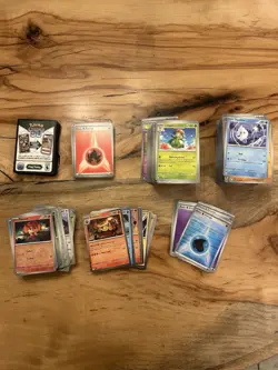 Black Bolt White Flare Card Bulk Lot, 150+ Bulk Cards, Holos/Rev Holo All NM - Image 1