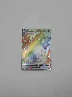 Charizard VMAX Rainbow Secret Rare 74/73 Champions Path Holo Pokemon TCG - Image 2