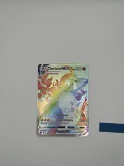 Charizard VMAX Rainbow Secret Rare 74/73 Champions Path Holo Pokemon TCG - Image 1