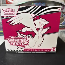 Pokemon TCG White Flare Elite Trainer Box ETB/Factory Sealed/Ships Fast! - Image 1