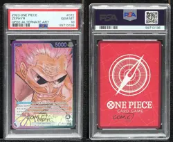 2022 One Piece Card Game: Paramount War OP02 Zephyr #OP02-072 PSA 10 GEM MT 0ms6 - Image 3
