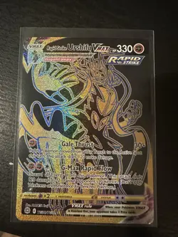 Pokemon Cards Urfishu VMax & Vaporeon VMax 2 Cards Total - Image 2