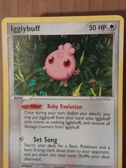 Pokemon Igglybuff 37/101 Hidden Legends Reverse Holo NM-MT See Pictures - Image 2