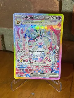 Sylveon ex Special Illustration Rare 156/131 Pokemon Prismatic Evolutions NM - Image 1