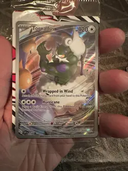 Tornadus 210 - Pokemon TCG S&V White Flare ETB Black Star Promo Card- NM+/Sealed - Image 1