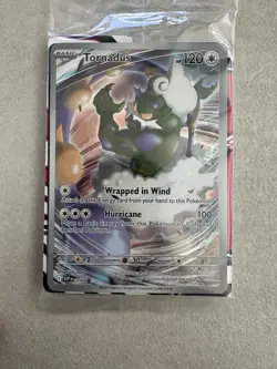 Tornadus 210 - Pokemon TCG S&V White Flare ETB Black Star Promo Card- NM+/Sealed - Image 1