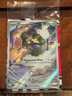 Tornadus 210 - Pokemon TCG S&V White Flare ETB Black Star Promo Card- NM+/Sealed - Image 1