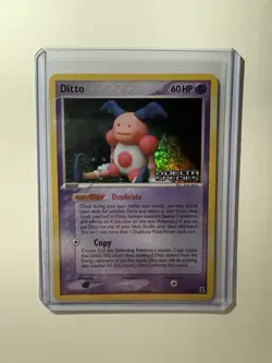 Pokemon EX Delta Species - Ditto Mr. Mine 38/113 Reverse Holo Foil - Image 1