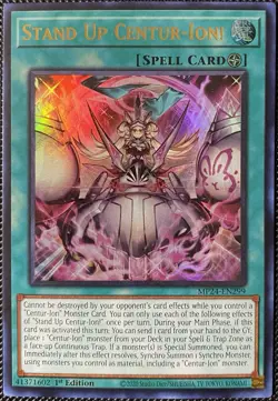 Stand Up Centur-Ion! MP24-EN299 25th Anniversary Tin: Dueling Mirrors 1st Yugioh - Image 1