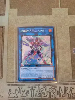 YUGIOH PROX F MAGICIAN BLTR-EN094 SECRET 1ST ED NM - Image 1