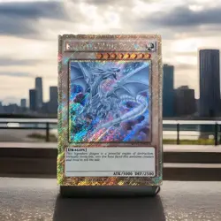 Blue-Eyes White Dragon MVP1-ENGV4 Secret Gold Rare Limited Edition Yugioh NM/M - Image 1