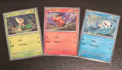 Pokemon SV: Black Bolt & White Flare Poster Collection Holo Promo Three Card Set - Image 1