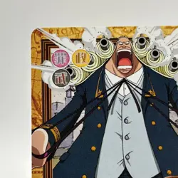 Mr.8 ONE PIECE Carddass Hyper Battle Trading Card TCG Anime Manga Japan C390 - Image 2