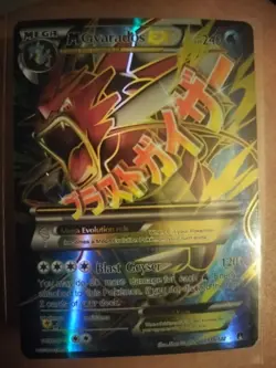 M Gyarados EX Full Art Holo Card 115/122 Lightly Played - Image 1