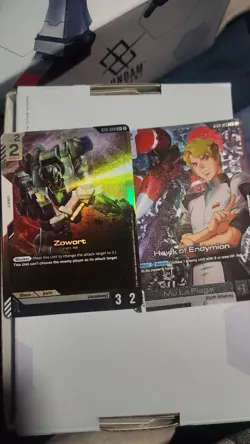 Zowort [C+] Hawk of Endymion [C+] Gundam Card Game ST01-009 and ST01-013 - Image 3