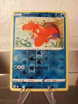 Pokemon - Brilliant Stars - Corphish 032/172 Reverse Holo LP/NM Card - Image 1
