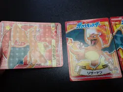 Pokemon Card Marumiya Holo Sticker Charizard No.12 & No.02 No.28 x3 #5563 - Image 5