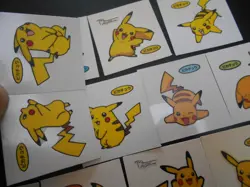 Pokemon Card Daiichi Bread Promo Sticker Pikachu x13 SET #4261 - Image 5