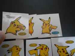 Pokemon Card Daiichi Bread Promo Sticker Pikachu x13 SET #4261 - Image 4