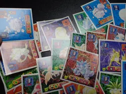 Pokemon Card Amada Sticker Non Holo x60 Nidoking Ninetales Raichu etc #4618 - Image 2