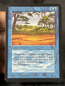 *** ALPHA Phantasmal Terrain *** Magic MtG - Image 1