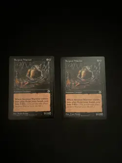 Serpent Warrior PORTAL NM MAGIC THE GATHERING MTG VINTAGE - Image 1