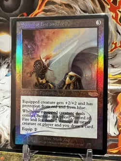 MTG | Sword of Fire and Ice [Judge Gift Cards 2011] ✨FOIL✨ - Image 1