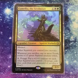 Camellia, the Seedmiser (FOIL) x1 - MTG Bloomburrow BLB #207 - Image 1