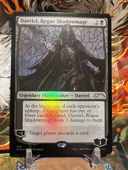 MTG | Davriel, Rogue Shadowmage (Stained Glass) ✨ FOIL✨ - Image 1