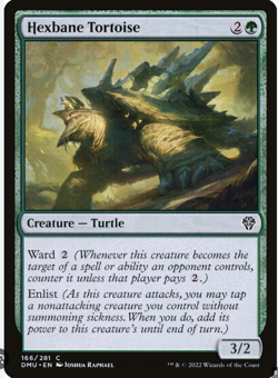 x1 Hexbane Tortoise DMU MTG 166/281 COMMON M/NM 1x - Image 1