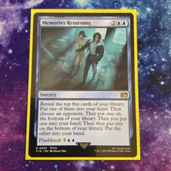 Memories Returning (REGULAR) x1 - MTG Final Fantasy FIN #63 - Image 1