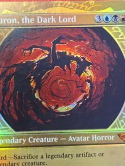 The Lord Of The Rings Sauron The Dark Lord Showcase Foil Mtg - Image 3