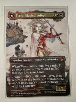 Terra, Magical Adept (Borderless) Final Fantasy MTG Mythic Mint - Image 1