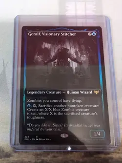 MTG - Geralf, Visionary Stitcher - Black And White Non-foil - Innistrad: DF - Image 1