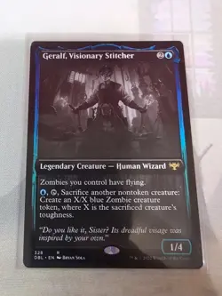 MTG - Geralf, Visionary Stitcher - Black And White Non-foil - Innistrad: DF - Image 2