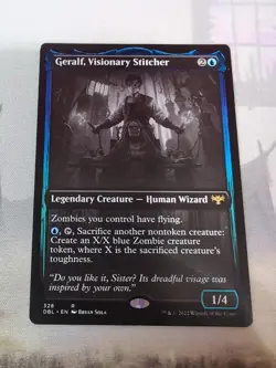 MTG - Geralf, Visionary Stitcher - Black And White Non-foil - Innistrad: DF - Image 3