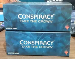 Lot Of 2 MTG Booster Pack Box Magic No Packs Empty Conspiracy Take The Crown - Image 3