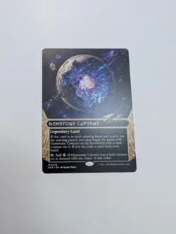 MTG - Gemstone Caverns 0016 (Borderless) - Edge of Eternities NM/M Condition - Image 1