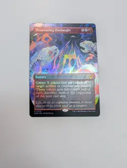 MTG - Devastating Onslaught 0308 (Borderless Foil) - Edge of Eternities NM/M Con - Image 1