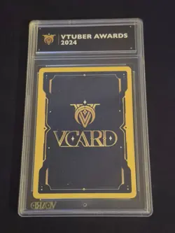 VCard TCG Vtuber Awards 2024 Promo Card - Womp Snack 9 Slabbed - Image 2