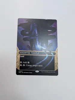 MTG - Deserted Temple (Borderless) - Edge of Eternities NM/M Condition - Image 1